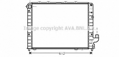AVA QUALITY COOLING lc2059 -  Радиатор, охлаждение двигателя